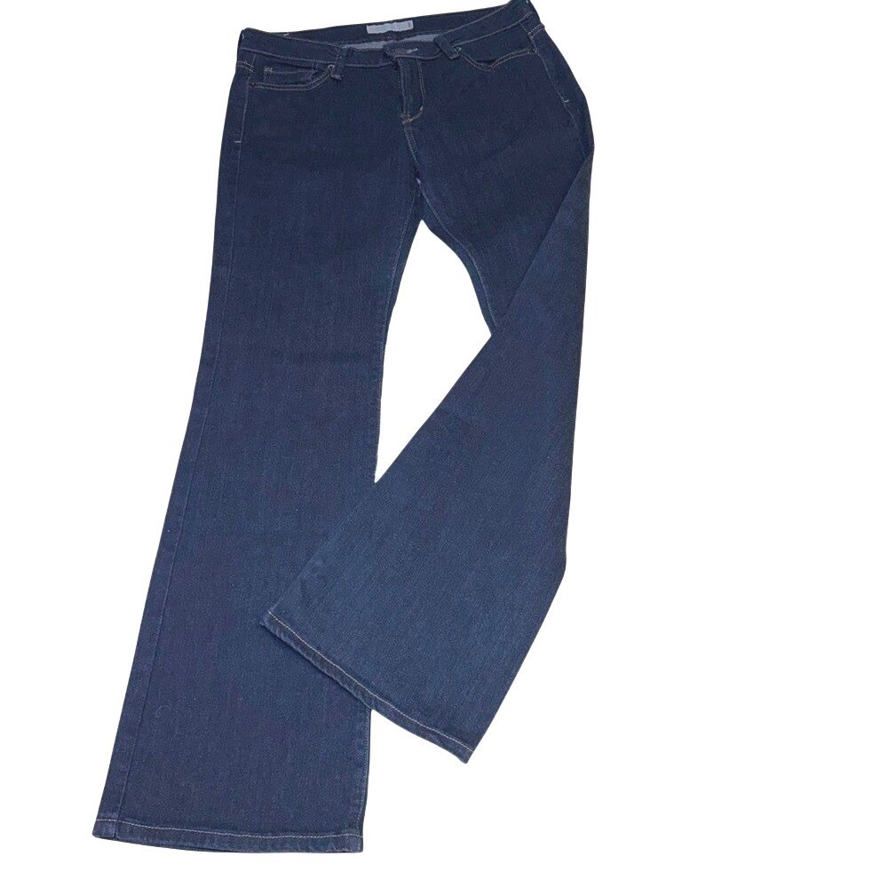 Levis 545 Low Bootcut Jeans Womens 10 Medium Dark Wash Indigo Denim Low Rise